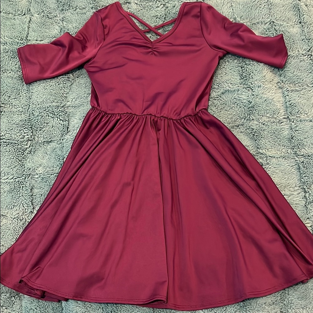 Ballerina style Purple Dress - Dot dot smile